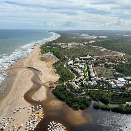 Apartamento Maravilhoso Garden Imbassai Pe Na Areia Bahia Litoral Exterior foto