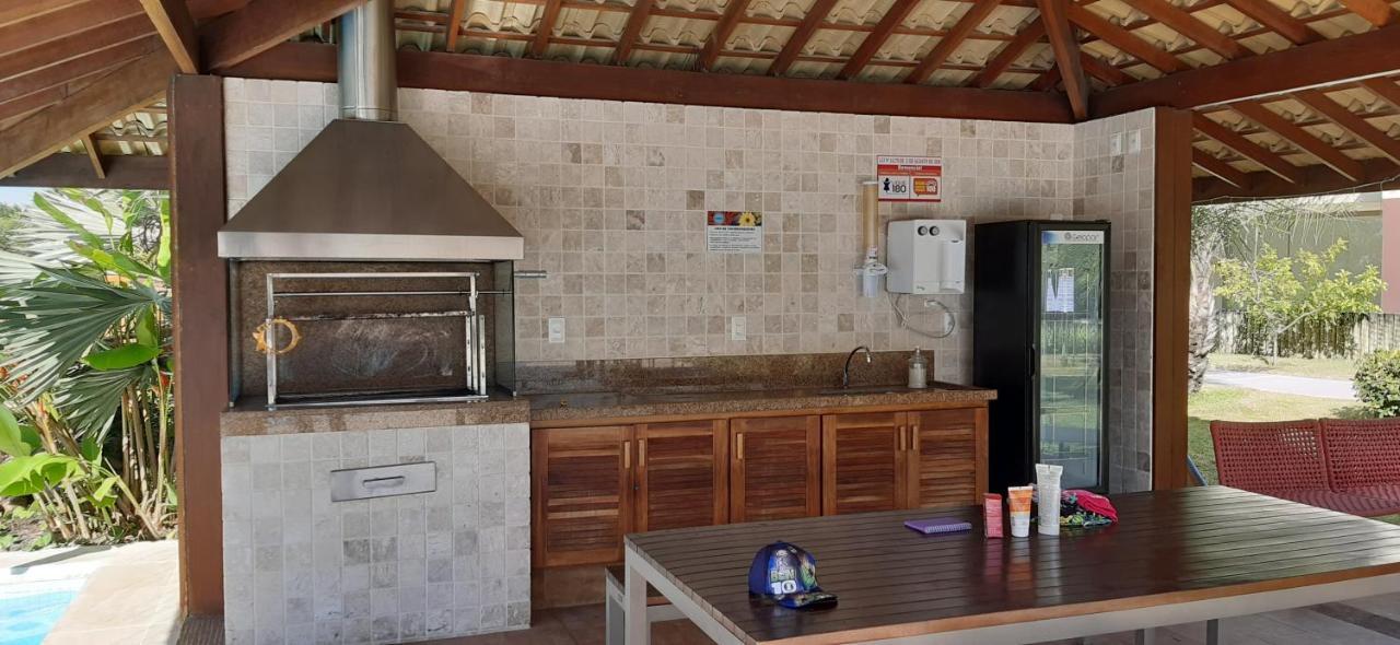 Apartamento Maravilhoso Garden Imbassai Pe Na Areia Bahia Litoral Exterior foto