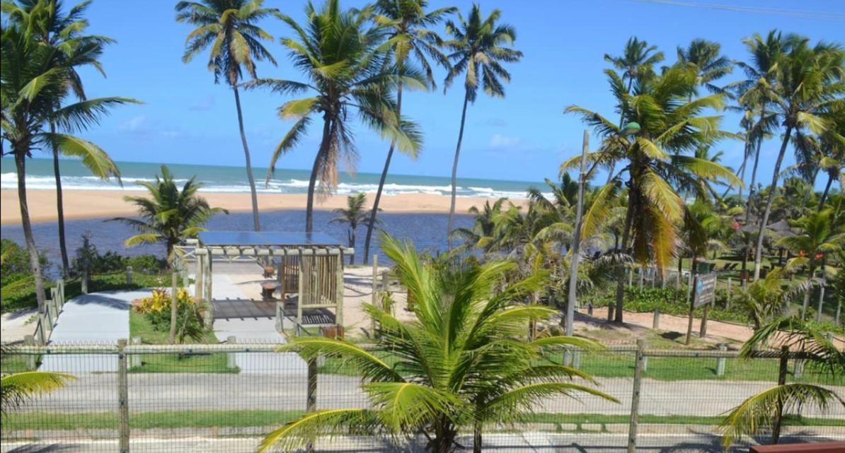 Apartamento Maravilhoso Garden Imbassai Pe Na Areia Bahia Litoral Exterior foto